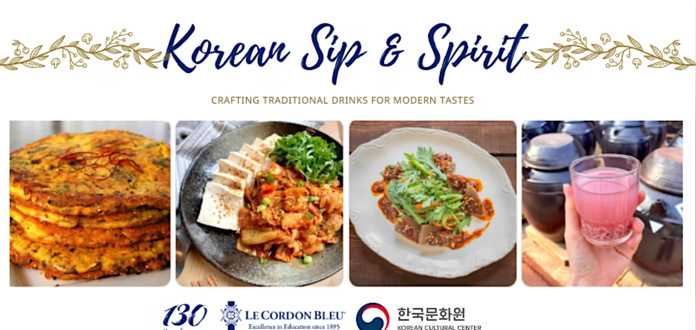 Le Cordon Bleu Ottawa Presents: Korean Sip & Spirit