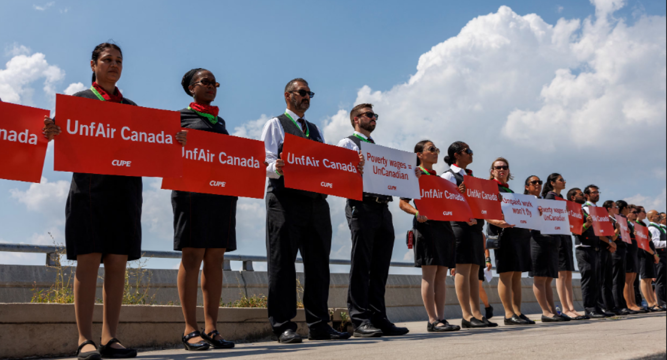 Air Canada flight attendants